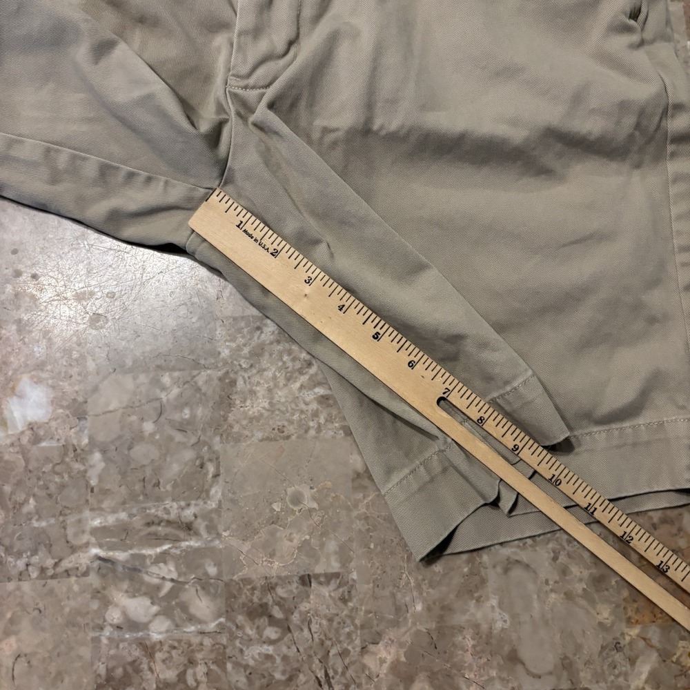 Polo Ralph Lauren Prospect Shorts Mens 32 Khaki Tan Chino 8.5" Cotton Twill - Picture 9 of 10